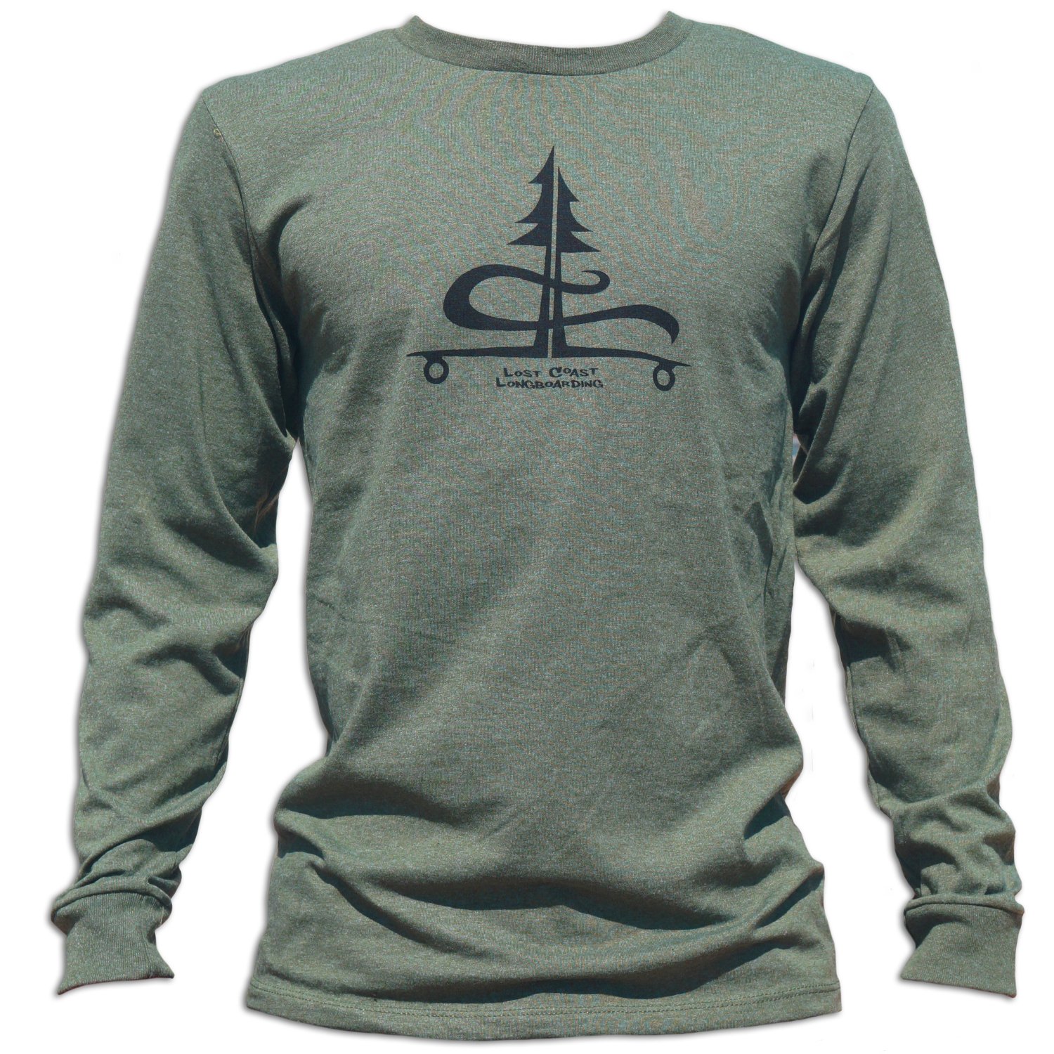 Long Sleeve LCL Logo / Lost Coast Longboarding